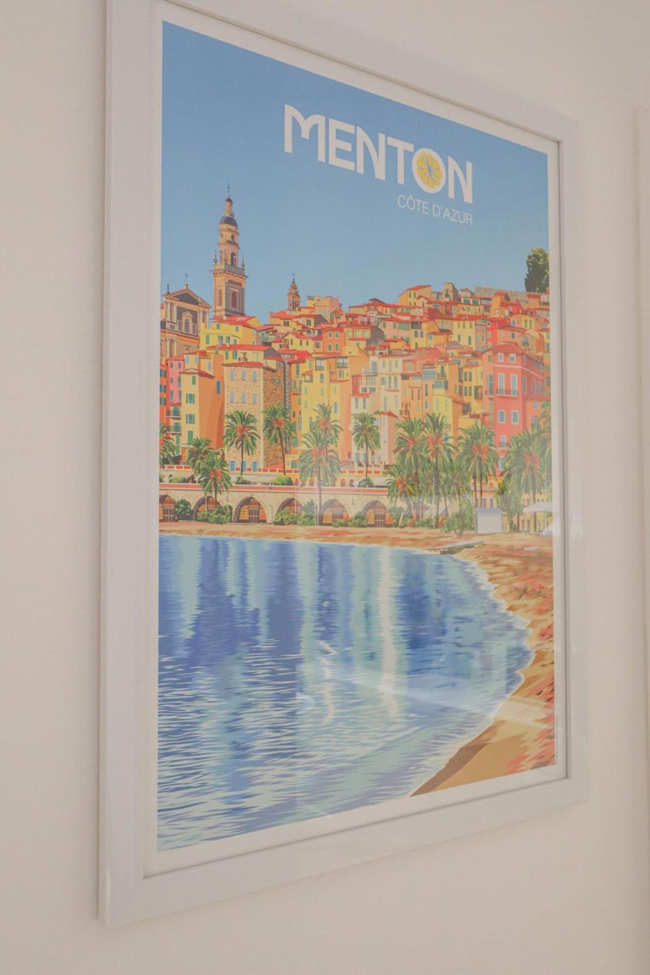"Le Garavan Palace" Idyllique, Proche Gare Et Plage مينتون المظهر الخارجي الصورة